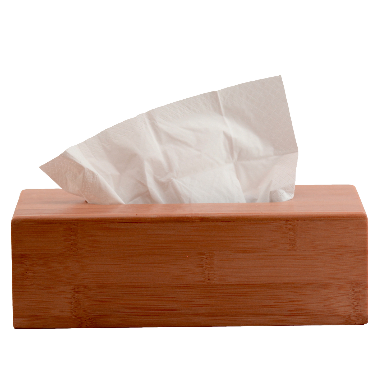 Kosmetiktücherbox aus Bambus