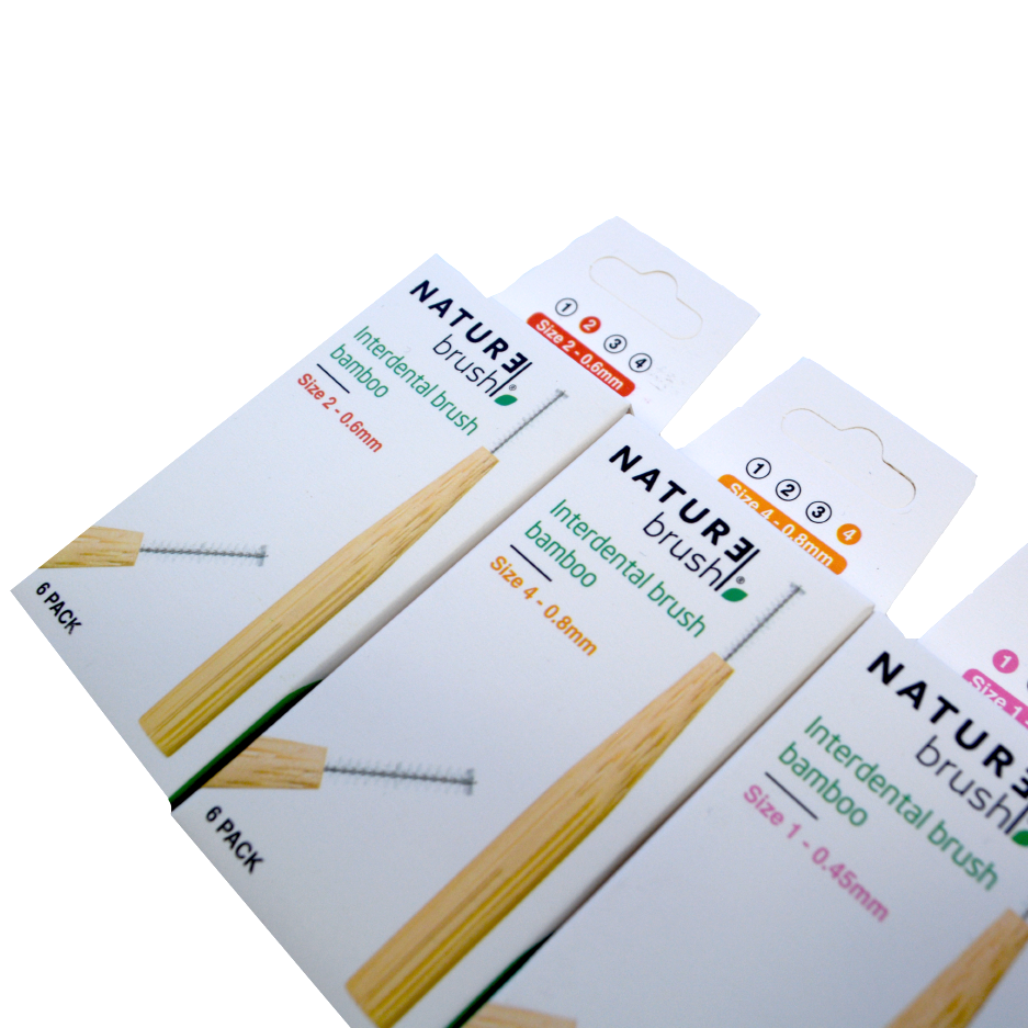NATUREbrush® Interdentalbürsten (6 Stück)